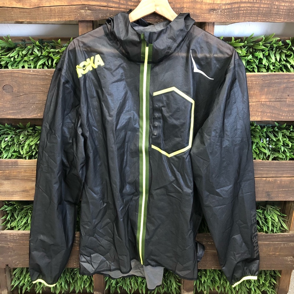Hoka One One Packable Running Windbreaker Jacket
